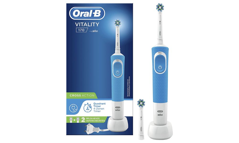 Cepillo de dientes eléctrico Oral-B Vitality 170 de color azul